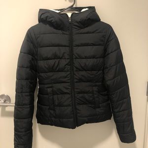 Hollister Sherpa Lined Coat (XS)